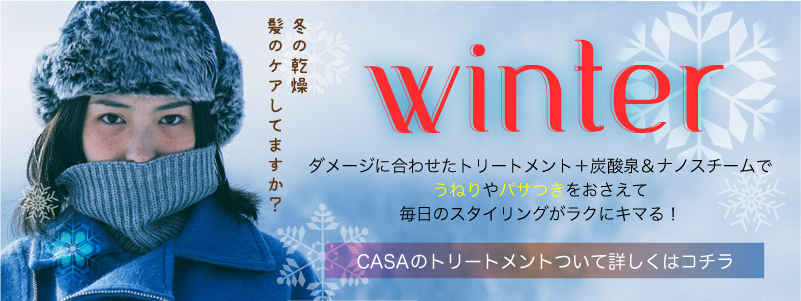 CASAのトリートメントついて詳しくはコチラ
